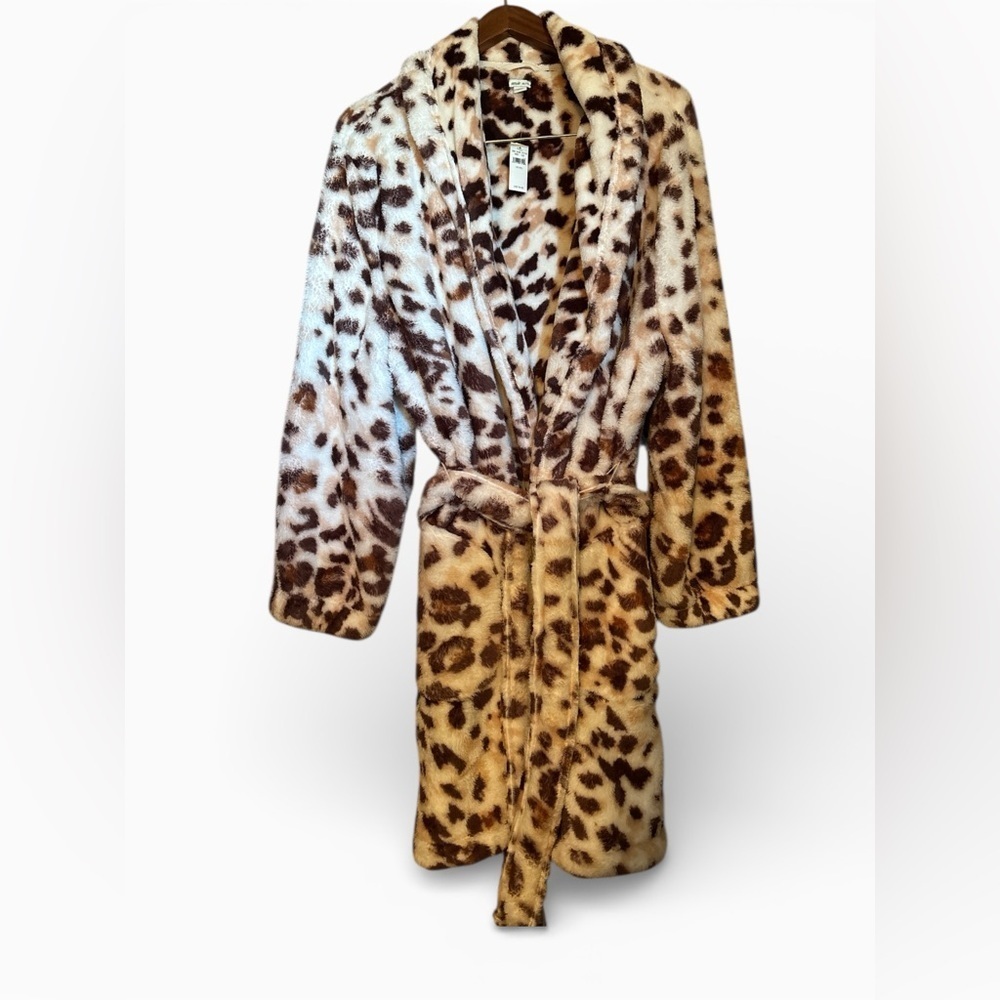 Aerie Leopard Print Coat